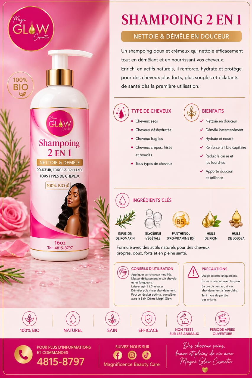 Shampoing 2 en 1